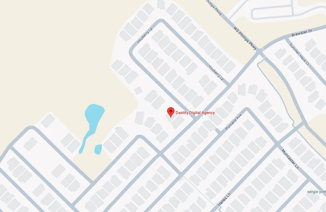 Map of 4050 Houberry Lp, College Station, TX